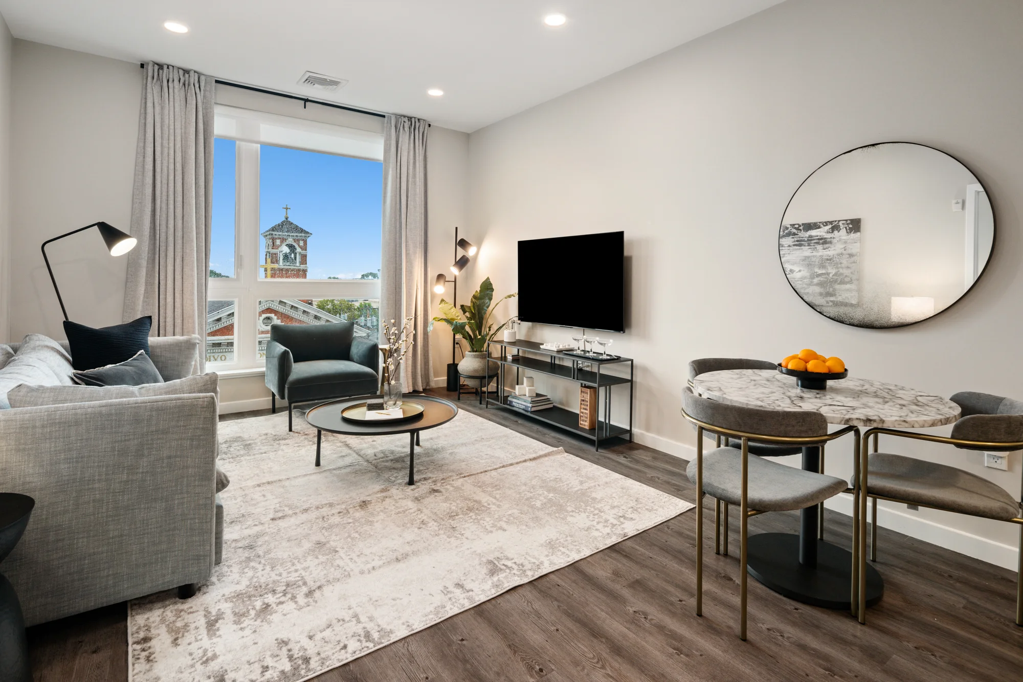 Living room — Downtown at Yale