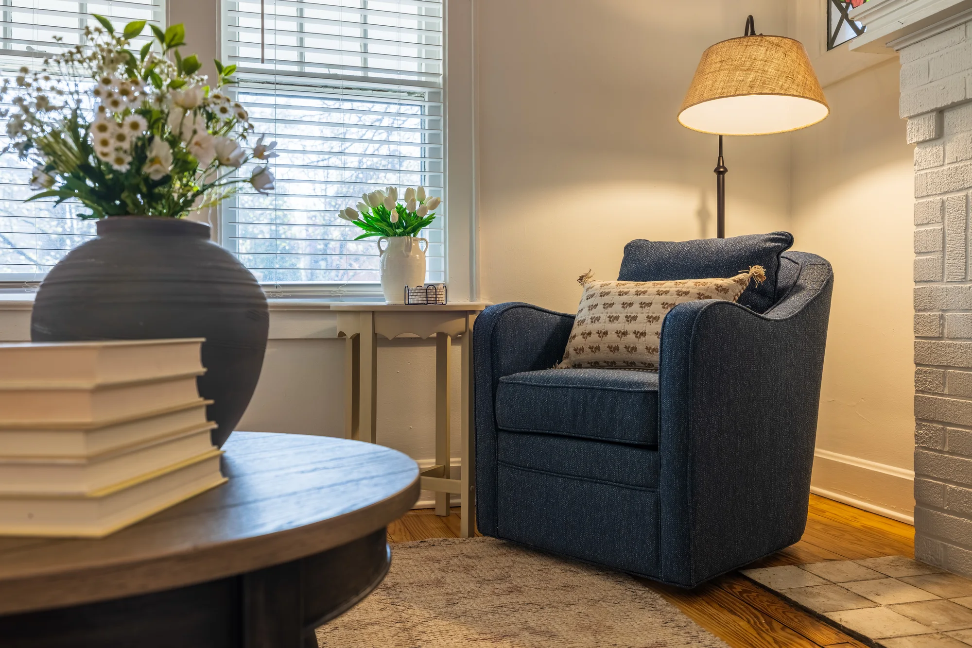 Living room seating — German Village Cottage