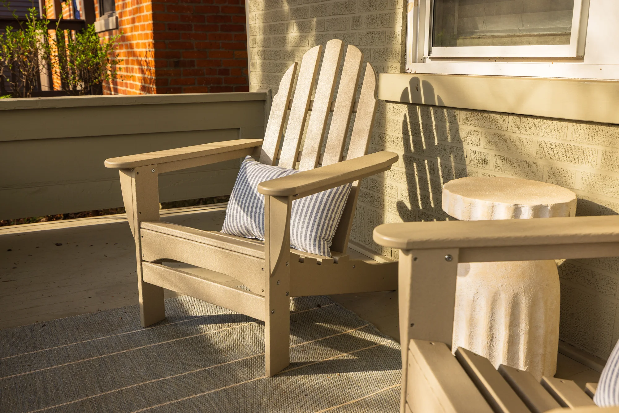 Private deck — German Village Cottage
