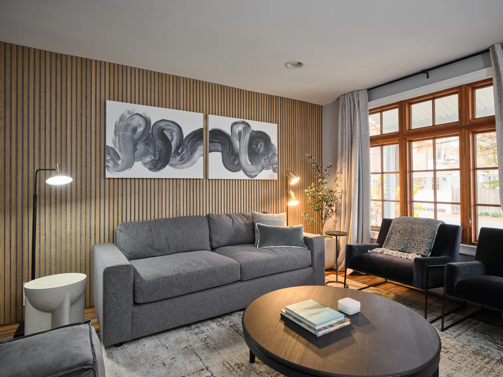 Living room — The Lambertville Haven